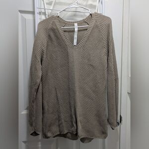 Lululemon Knit Blend Textured Pulllover